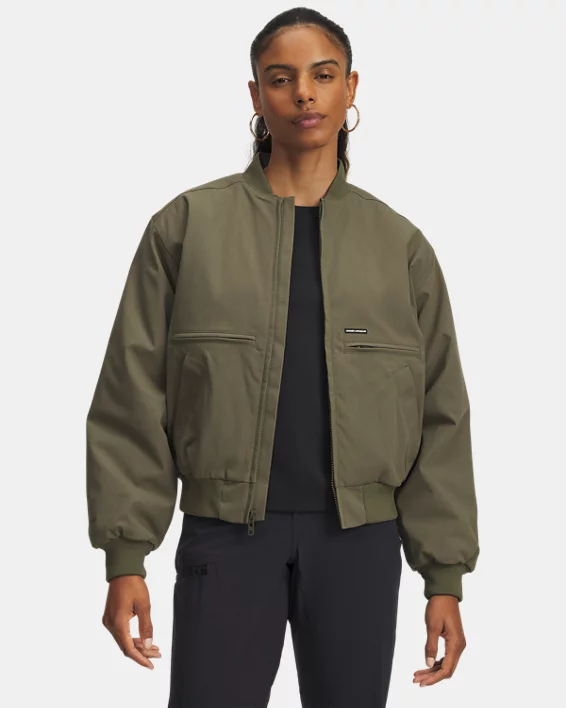 UA Expanse Fleece-Lined Womens Bomber Jacket