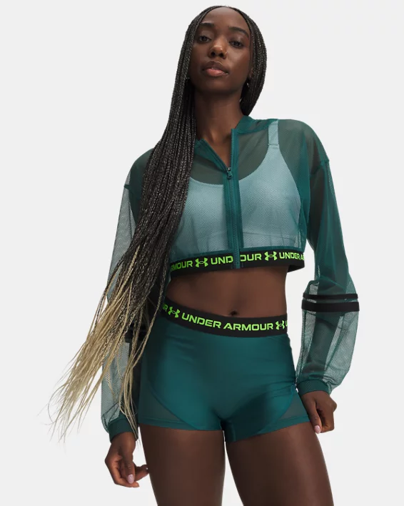 HeatGear Mesh Womens Full Zip